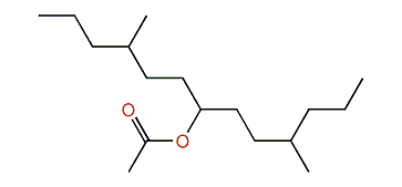 1-(3-Methylhexyl)-4-methylheptyl acetate
